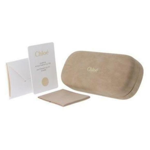 NEW JUNIOR Chlo CE3610 969 Crystal AZURE Eyeglasses 47/15/125 with CHLOE Case